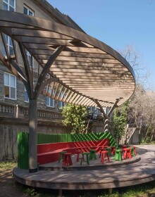 Ahşap Strüktür Açık Hava Sınıfı