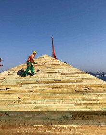 Topkapı Sarayı Müzesi Fatih Köşkü Çatısı Rekonstrüksiyon Projesi