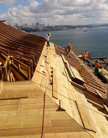 Topkapı Sarayı Müzesi Fatih Köşkü Çatısı Rekonstrüksiyon Projesi