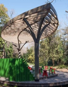 Ahşap Strüktür Açık Hava Sınıfı