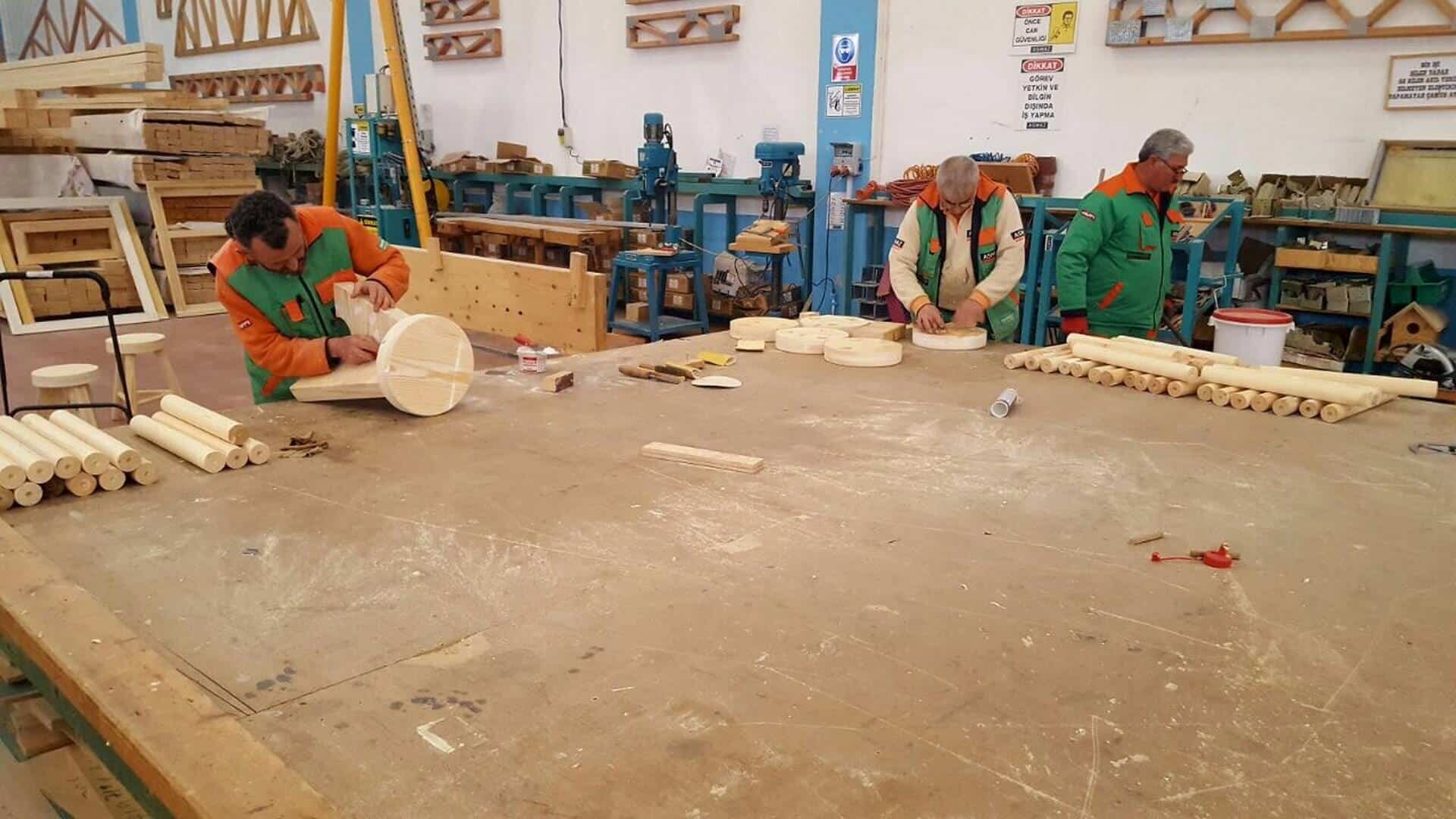 Ahşap Strüktür Açık Hava Sınıfı