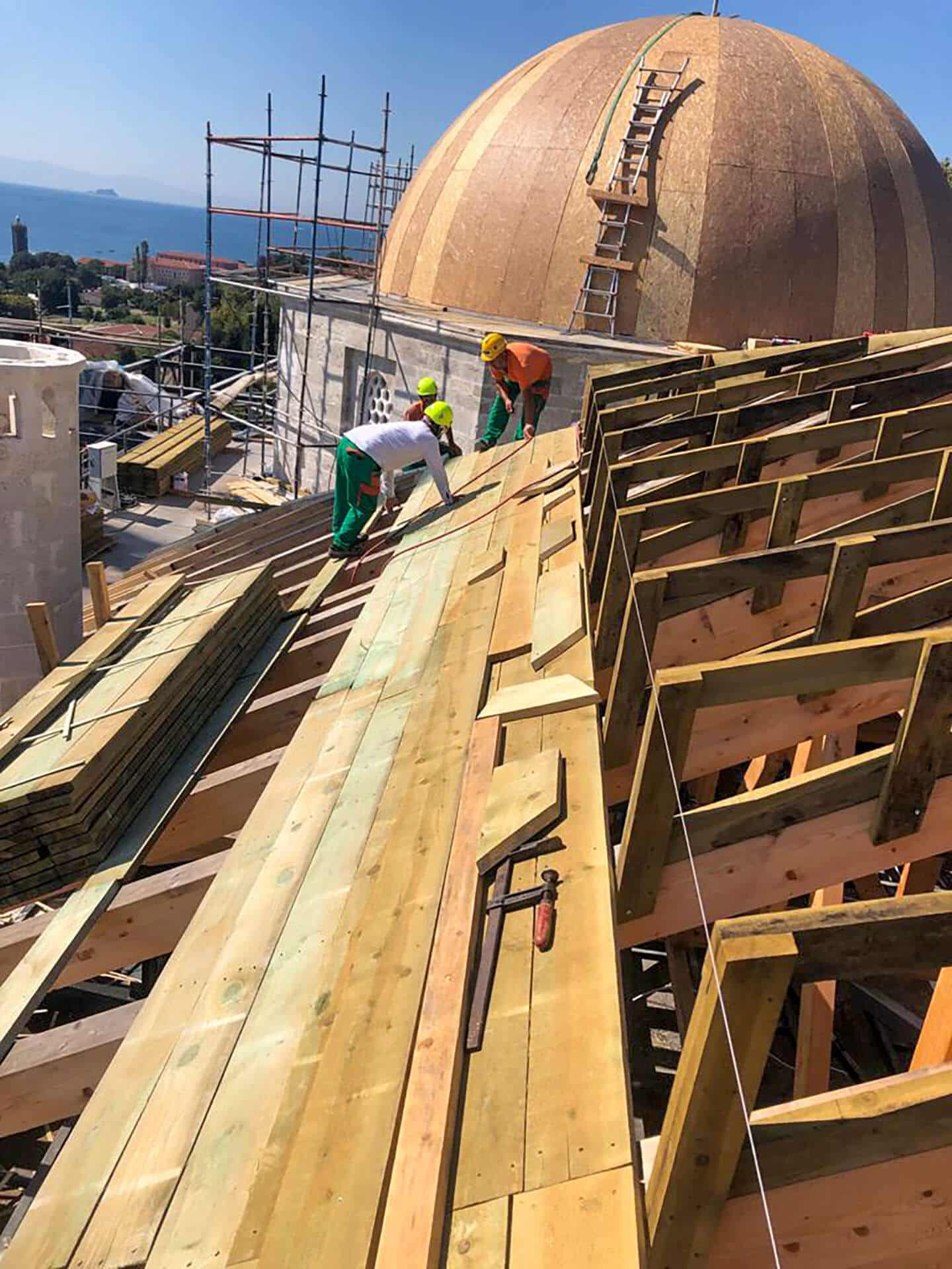 Topkapı Sarayı Müzesi Fatih Köşkü Çatısı Rekonstrüksiyon Projesi
