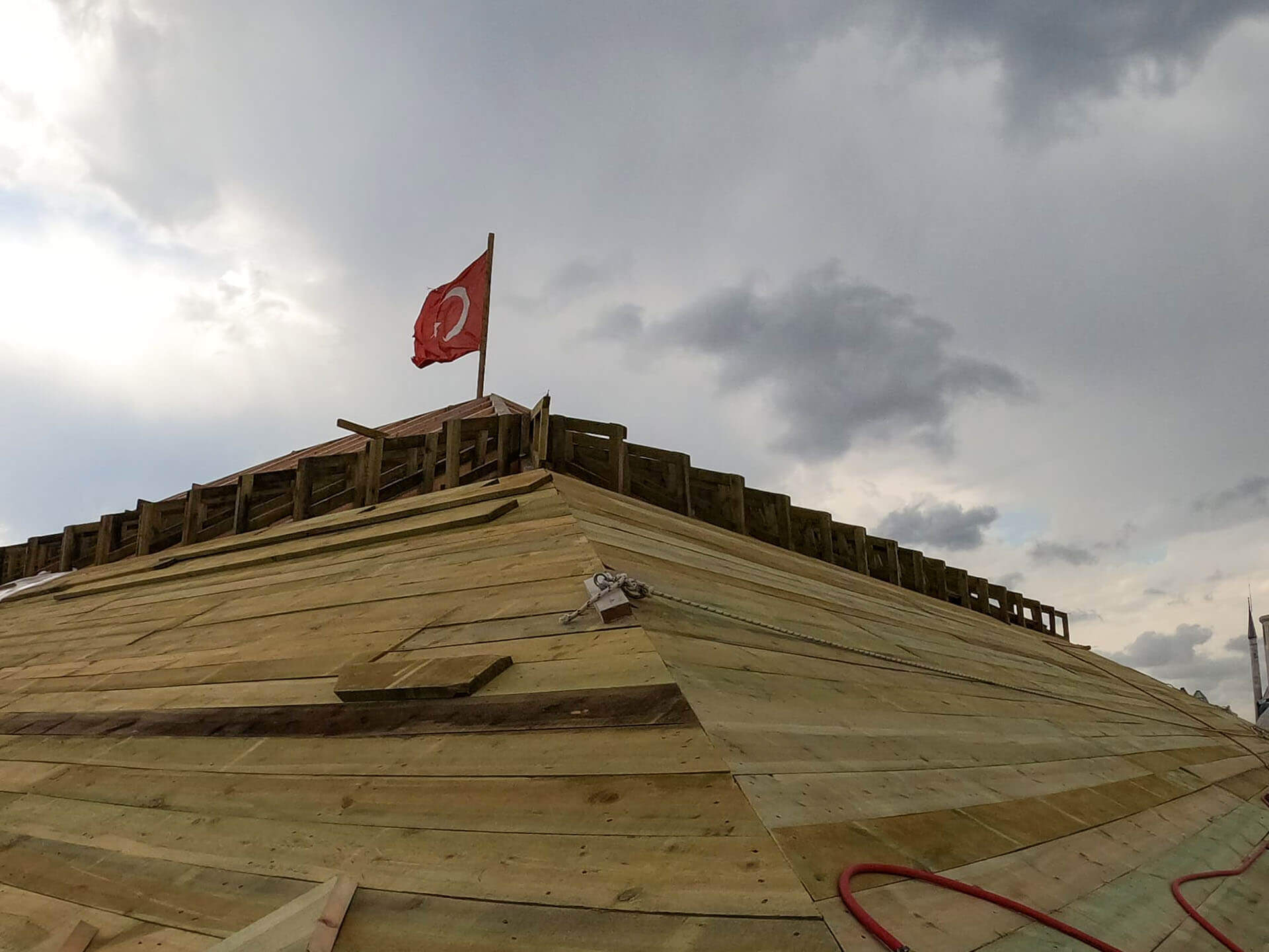 Topkapı Sarayı Müzesi Fatih Köşkü Çatısı Rekonstrüksiyon Projesi