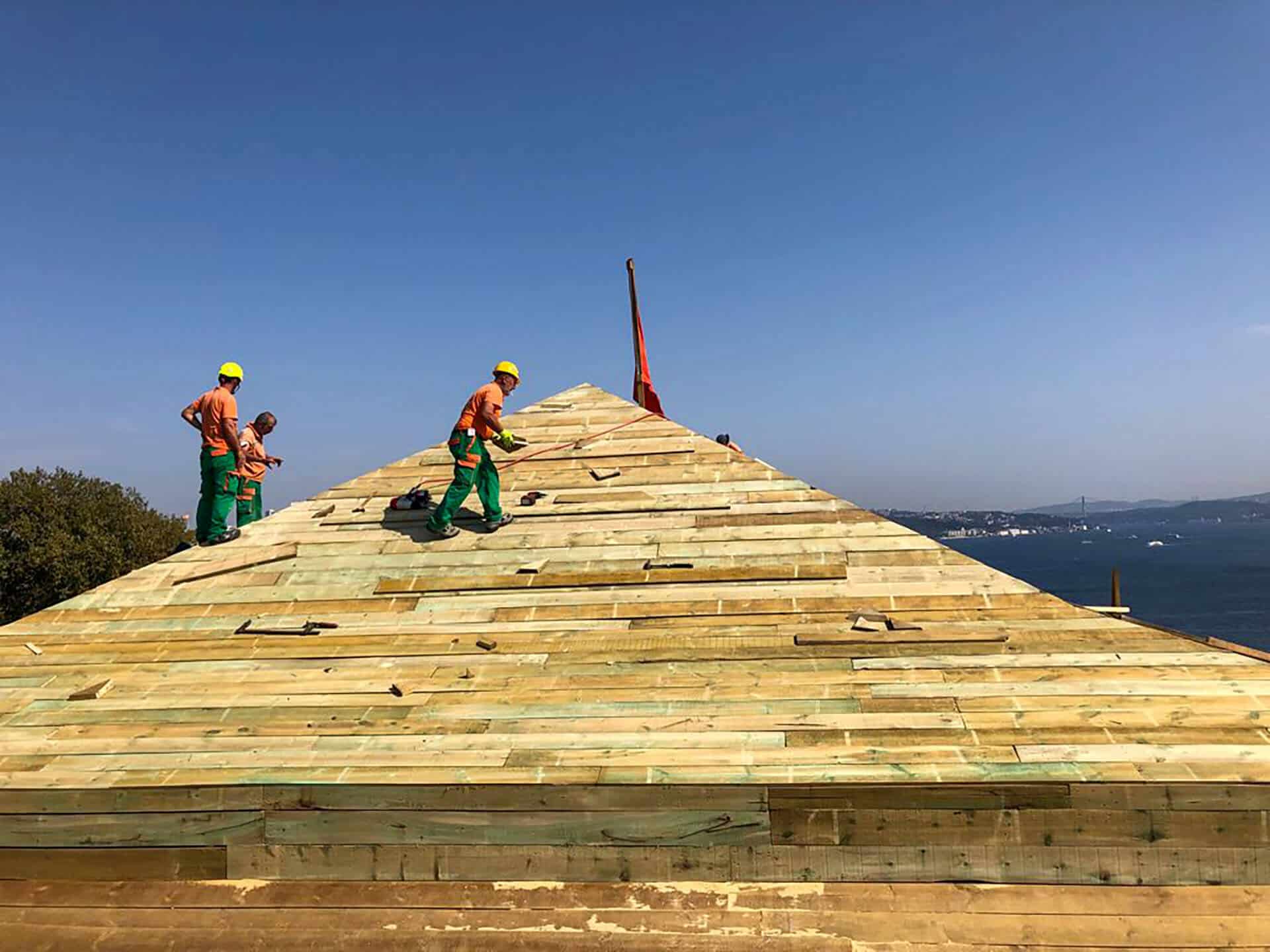 Topkapı Sarayı Müzesi Fatih Köşkü Çatısı Rekonstrüksiyon Projesi