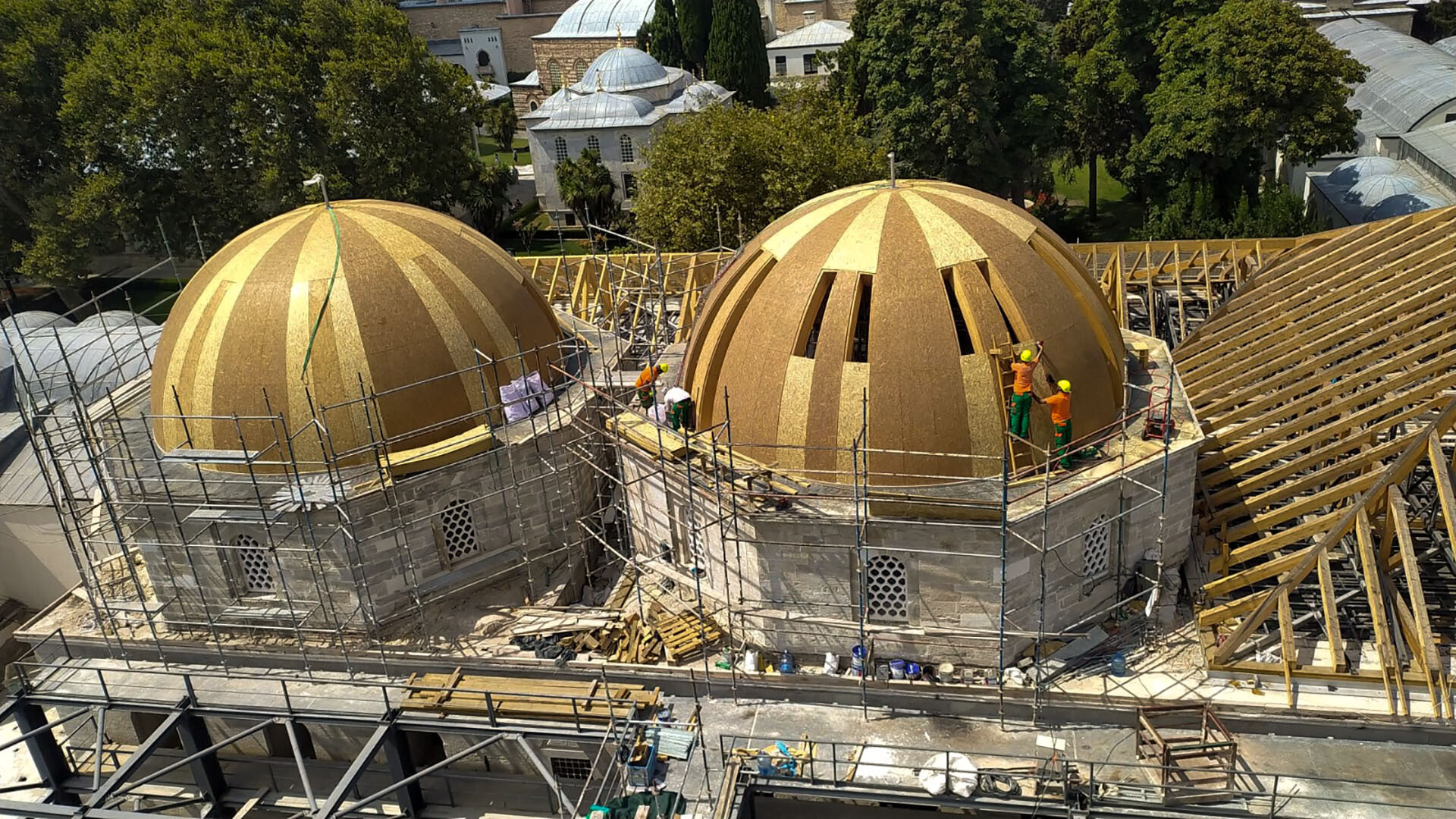 Topkapı Sarayı Müzesi Fatih Köşkü Kubbe Strüktürü Rekonstrüksiyon Projesi