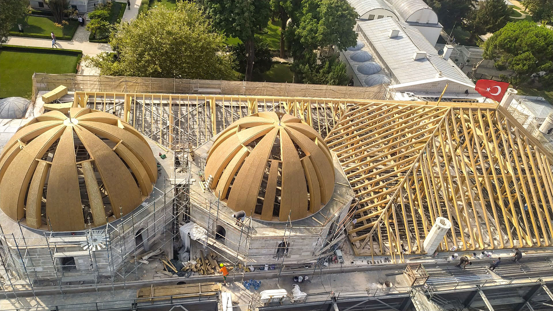 Topkapı Sarayı Müzesi Fatih Köşkü Kubbe Strüktürü Rekonstrüksiyon Projesi